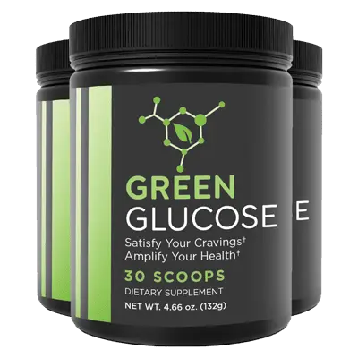 green glucose 3 bottles